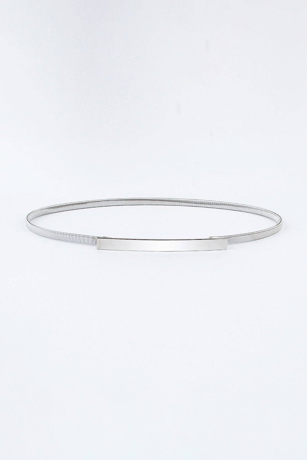 Slimline Stretch Metal Skinny Belt