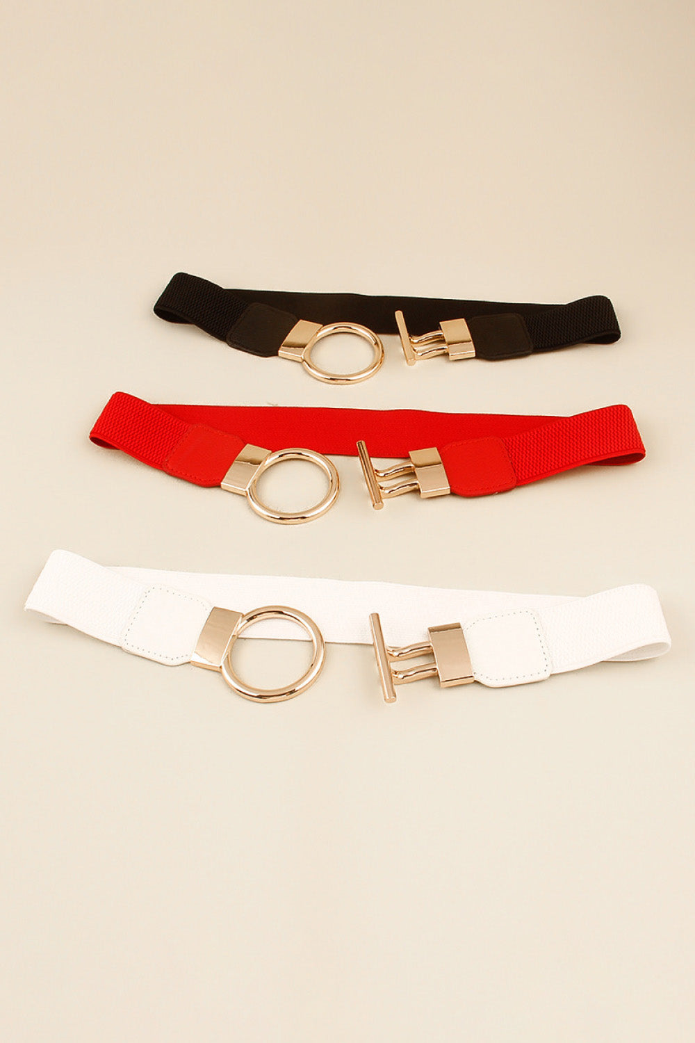 Goldtone Toggle Belt