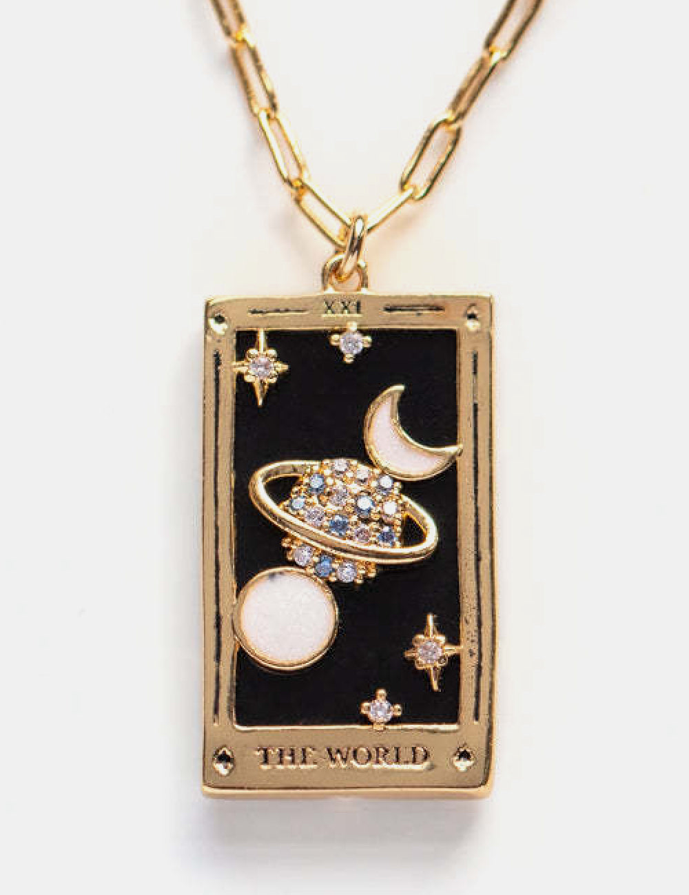 Tarot Card Pendant Necklace