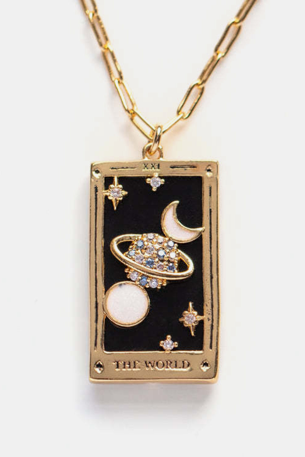 Tarot Card Pendant Necklace