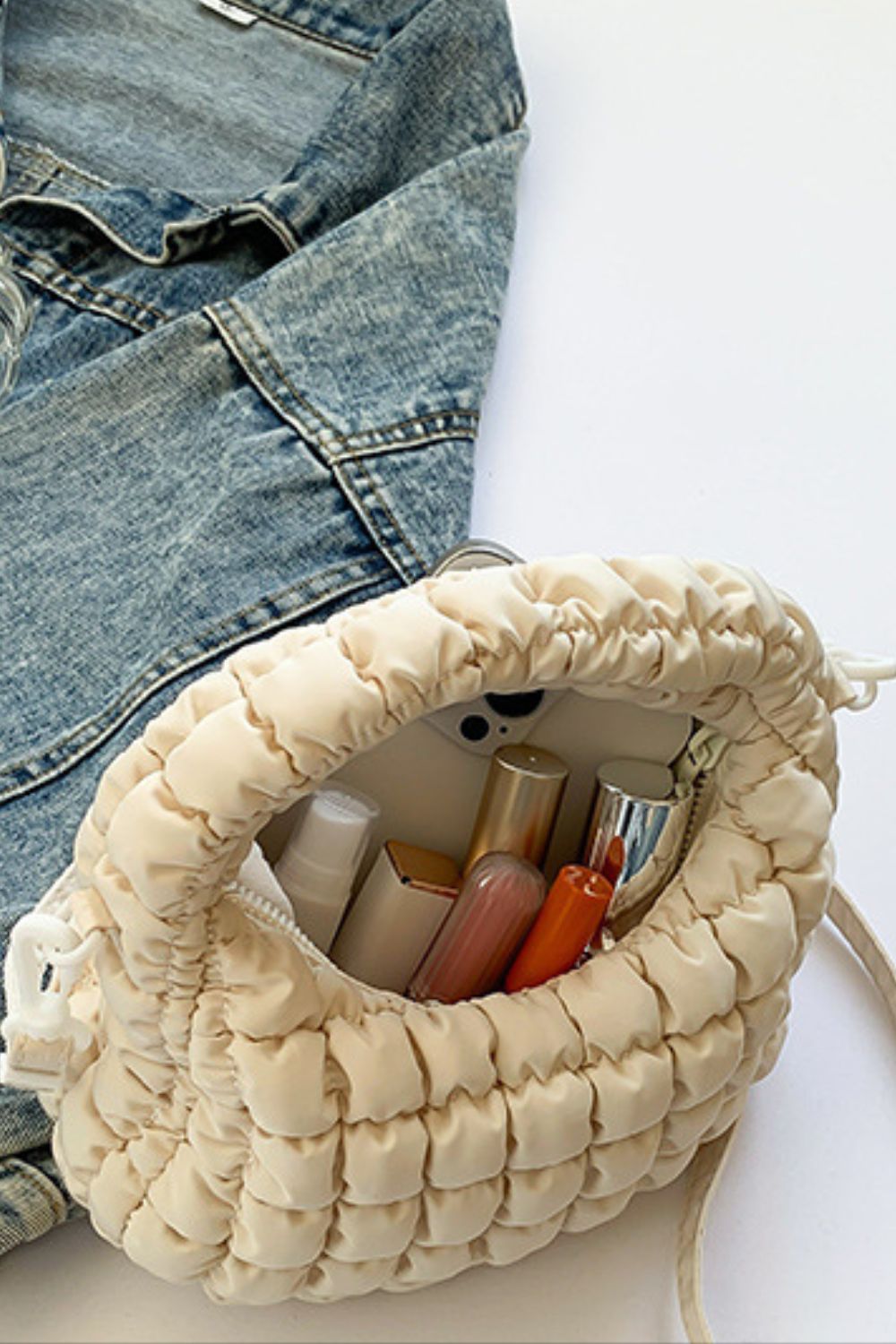 Marshmallow Puff Crossbody Bag