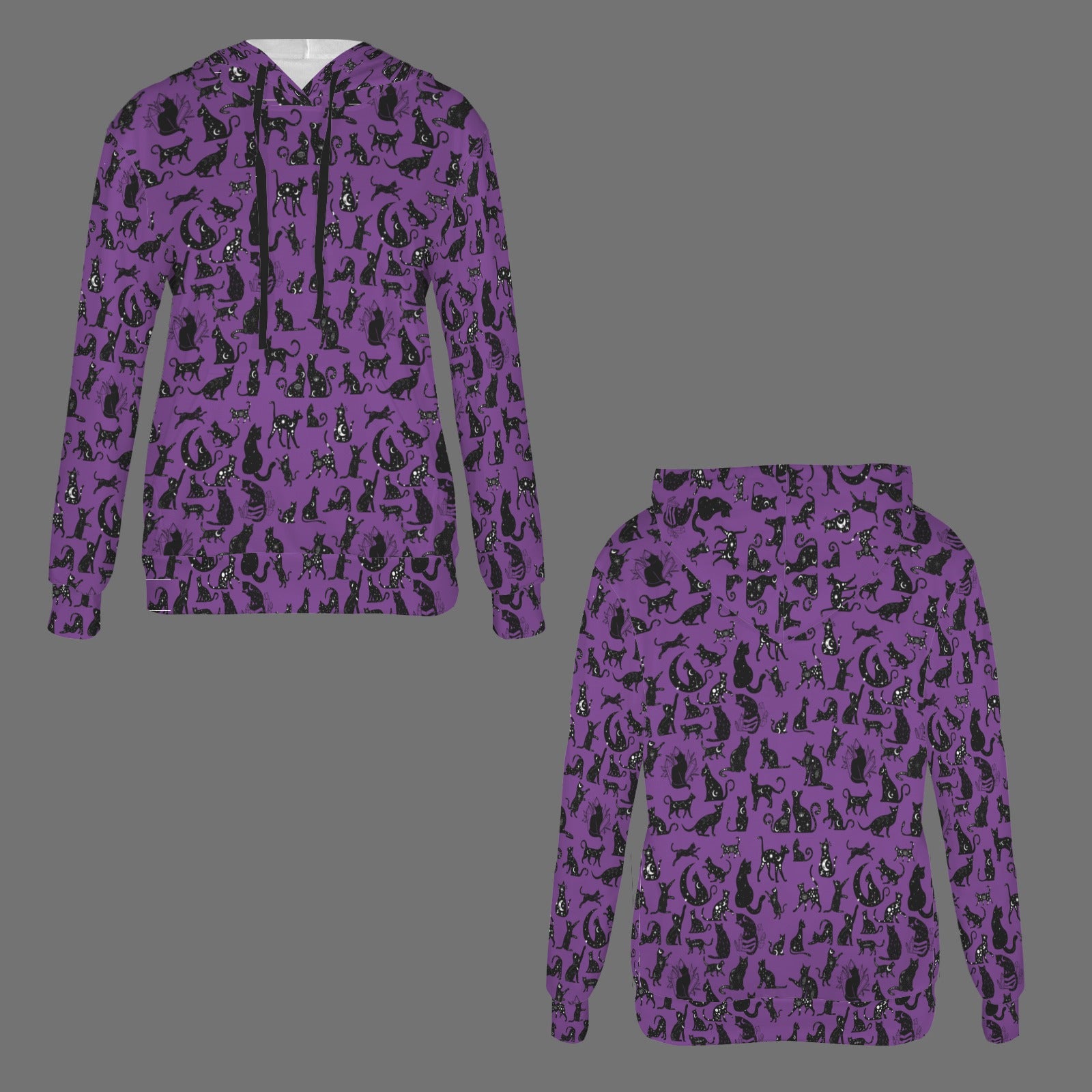 Mystical Cats Mystical Cats TK Exclusive Drawstring Pocket Hoodie