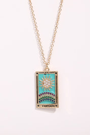 Tarot Card Pendant Necklace