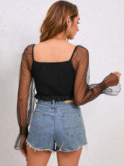 Dark Sweetheart Crop Top