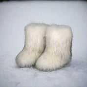 Snowbelle Fuzzy Platform Boots