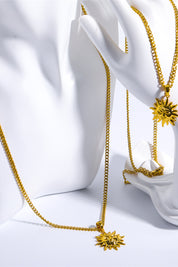 Mr. Golden Sun 14K Gold-Plated Necklace