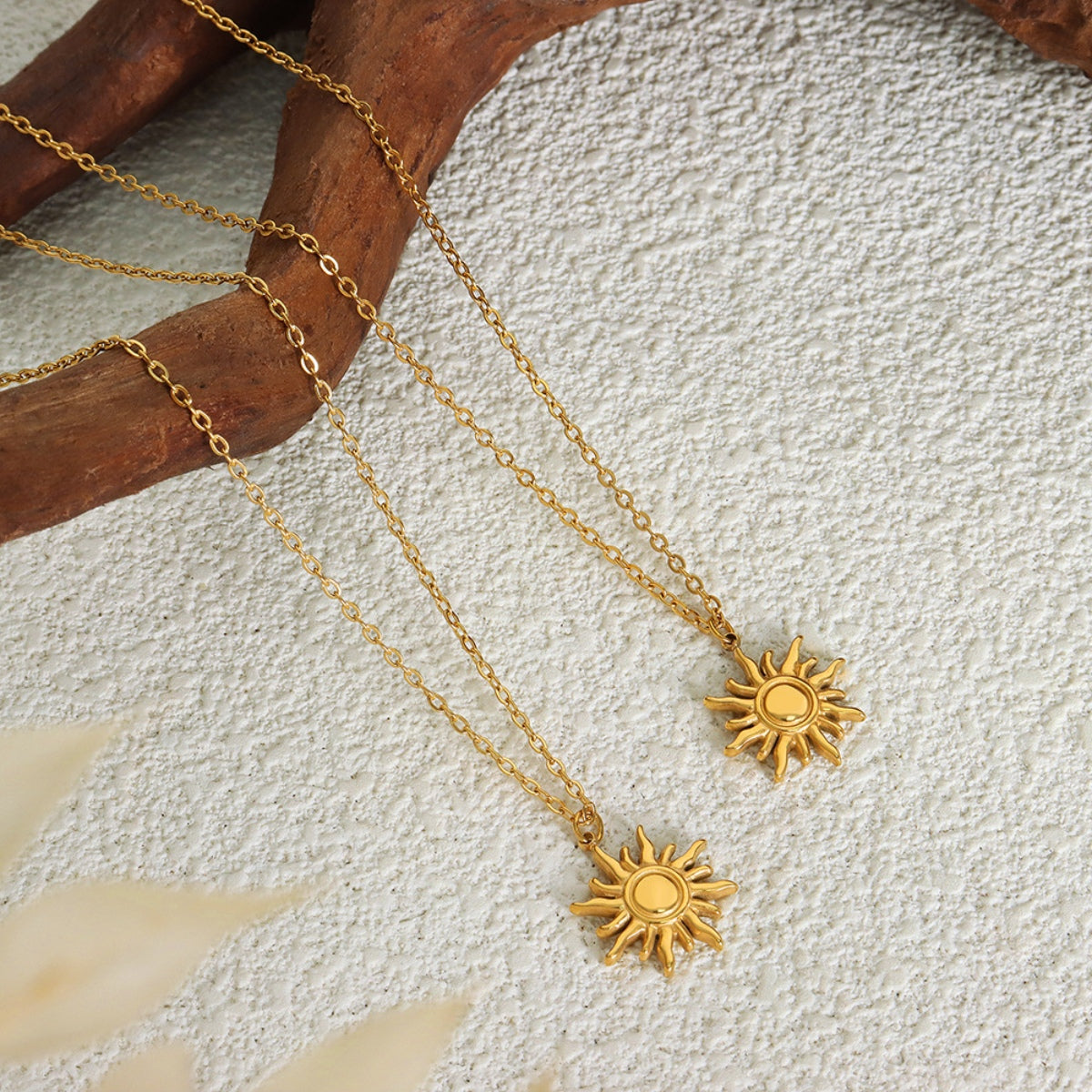 Ray of Sunshine Pendant Necklace