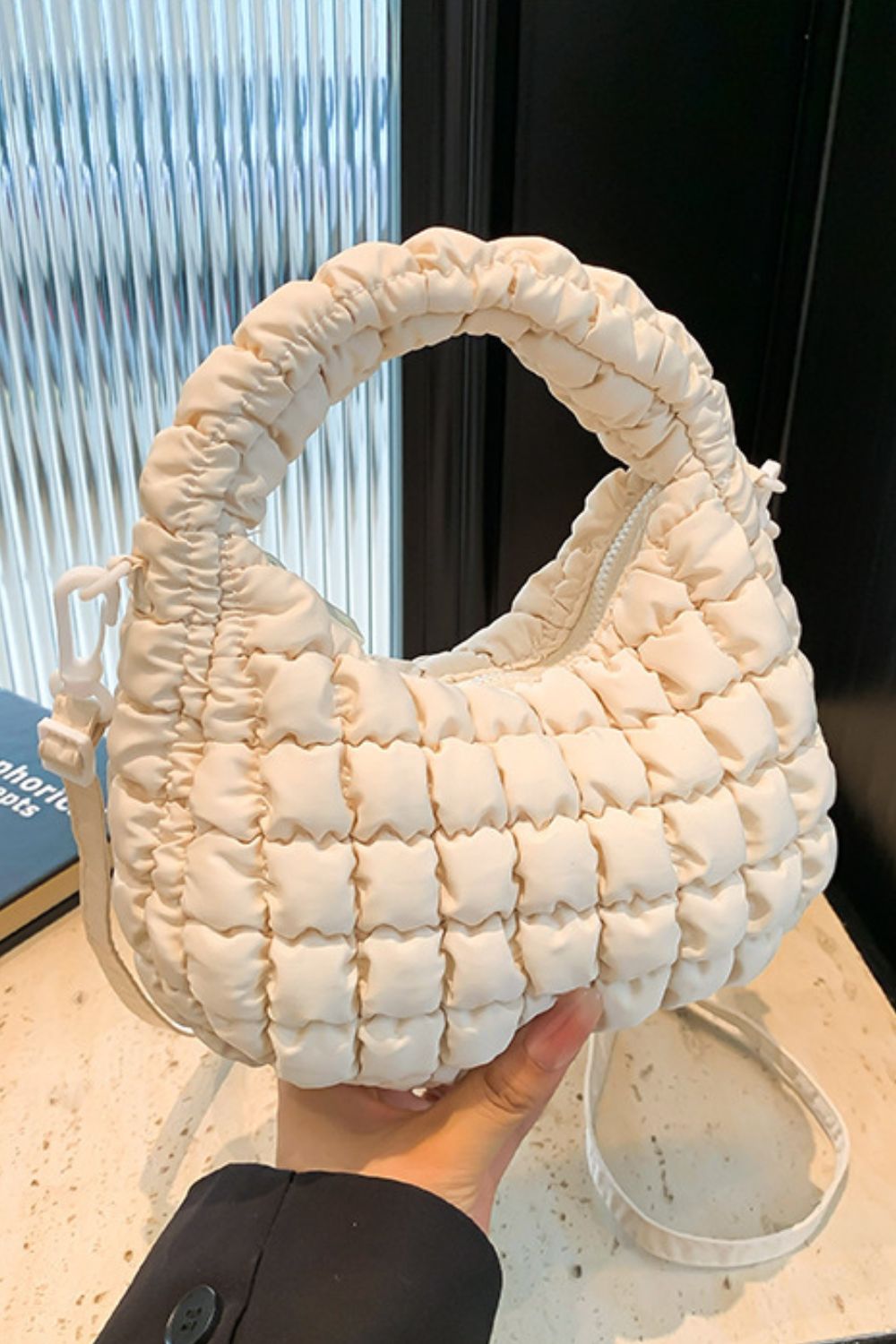 Marshmallow Puff Crossbody Bag
