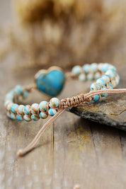 Made with Love Jasper Bracelet