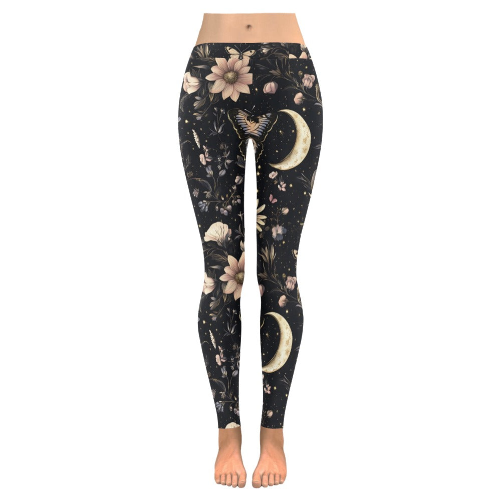Dark Meadow Celestial TK Exclusive Seamless Leggings in Dark Meadow Celestial | Twilight Kisses