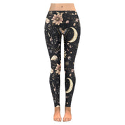 Dark Meadow Celestial TK Exclusive Seamless Leggings in Dark Meadow Celestial | Twilight Kisses