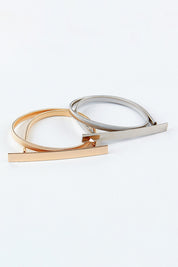 Slimline Stretch Metal Skinny Belt