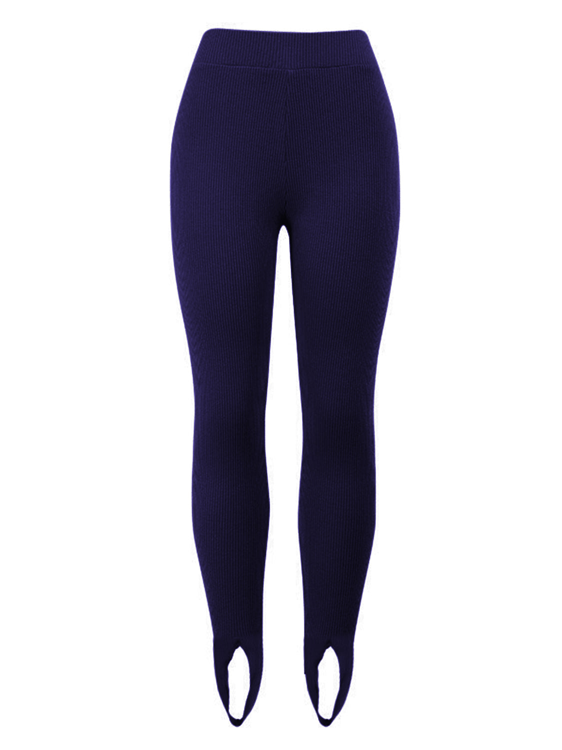 Throwback Ribbed Mid Waist Leggings