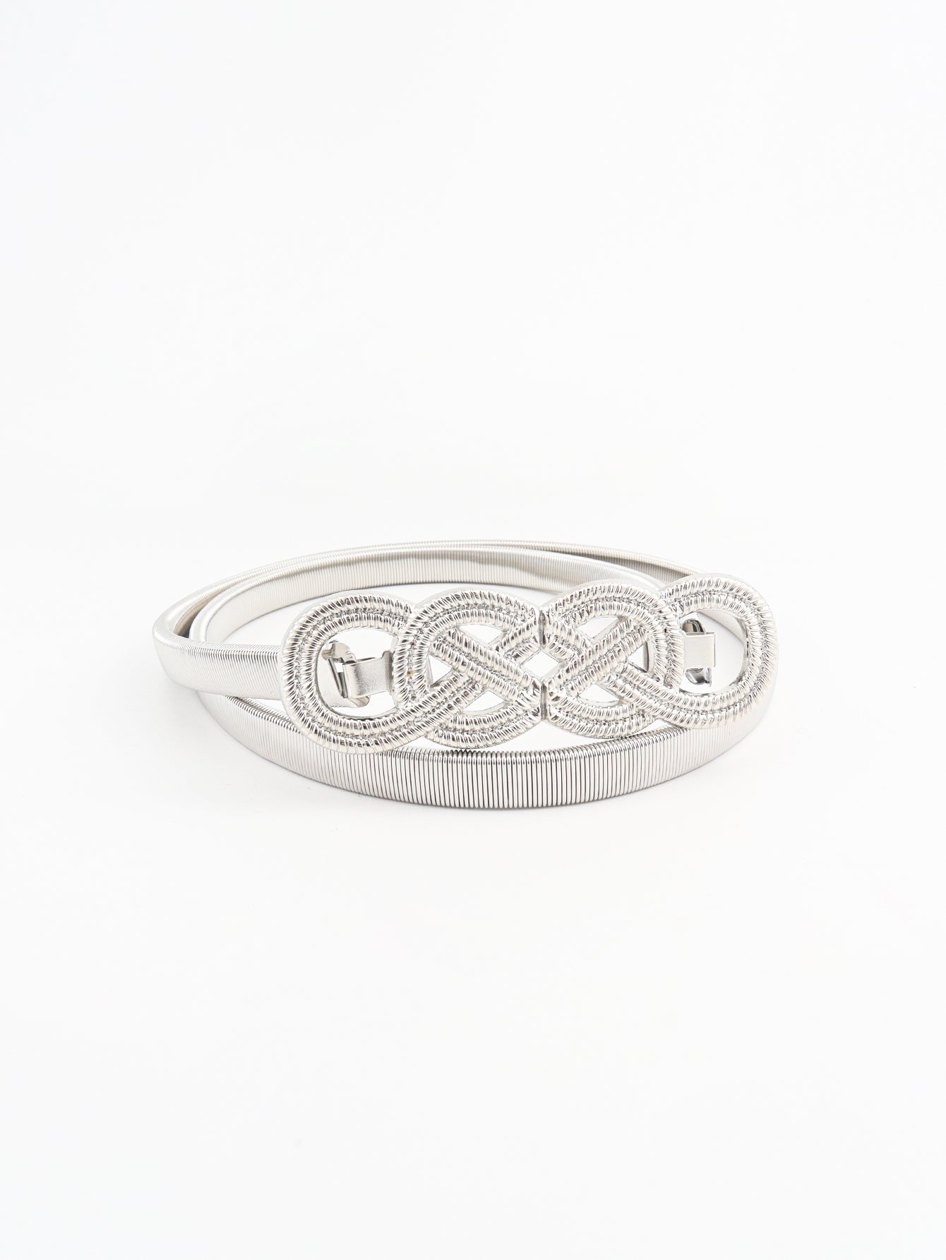 Infinity Knot Stretch Metal Belt