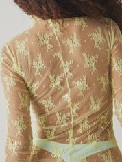 Tribecca Mock Neck Blouse