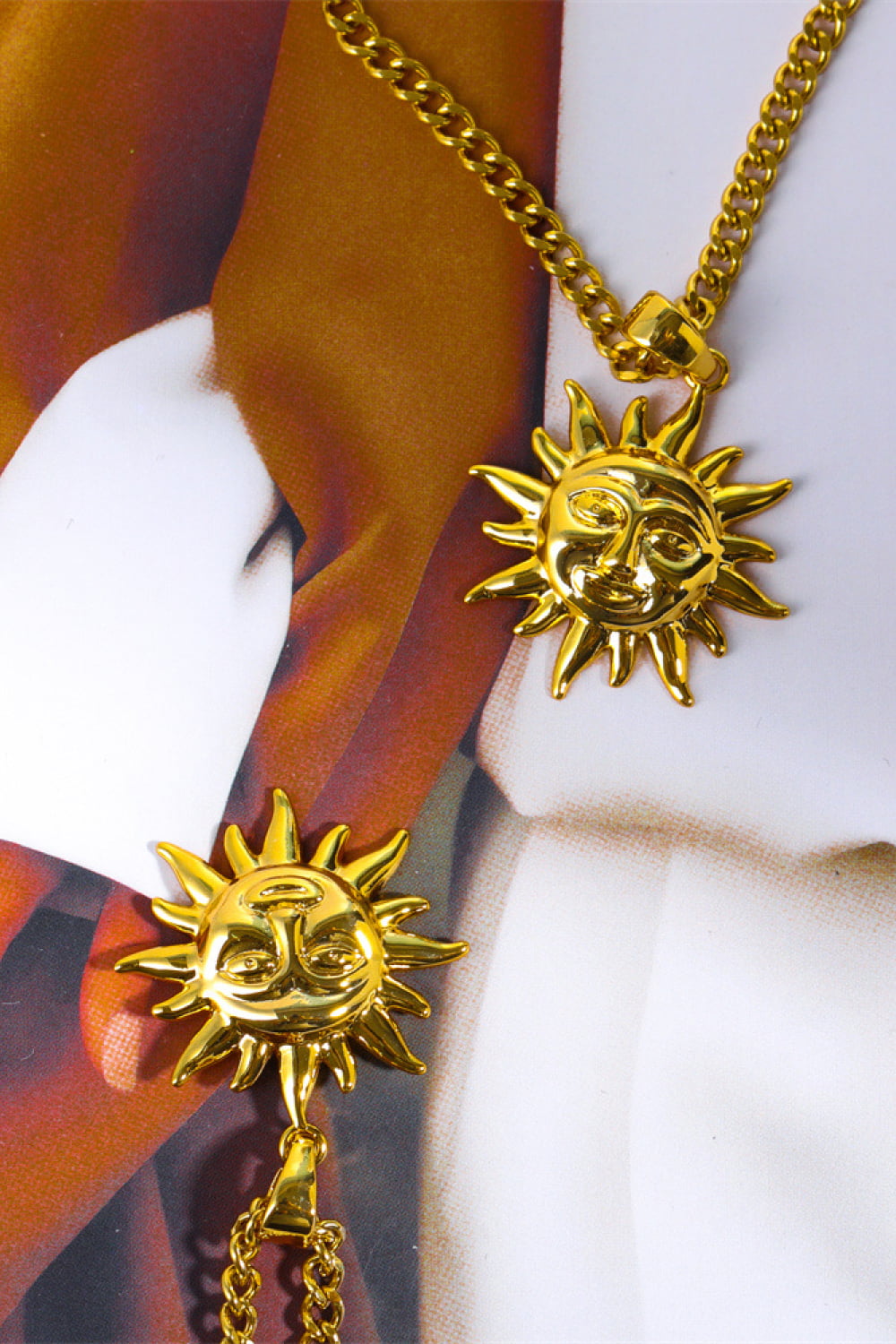 Mr. Golden Sun 14K Gold-Plated Necklace