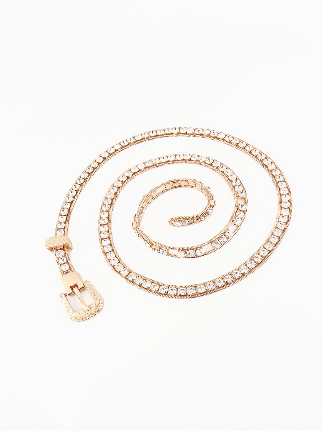 Ice Rhinestone Belt
