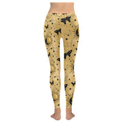 Golden Sun Butterflies TK Exclusive Seamless Leggings | Twilight Kisses