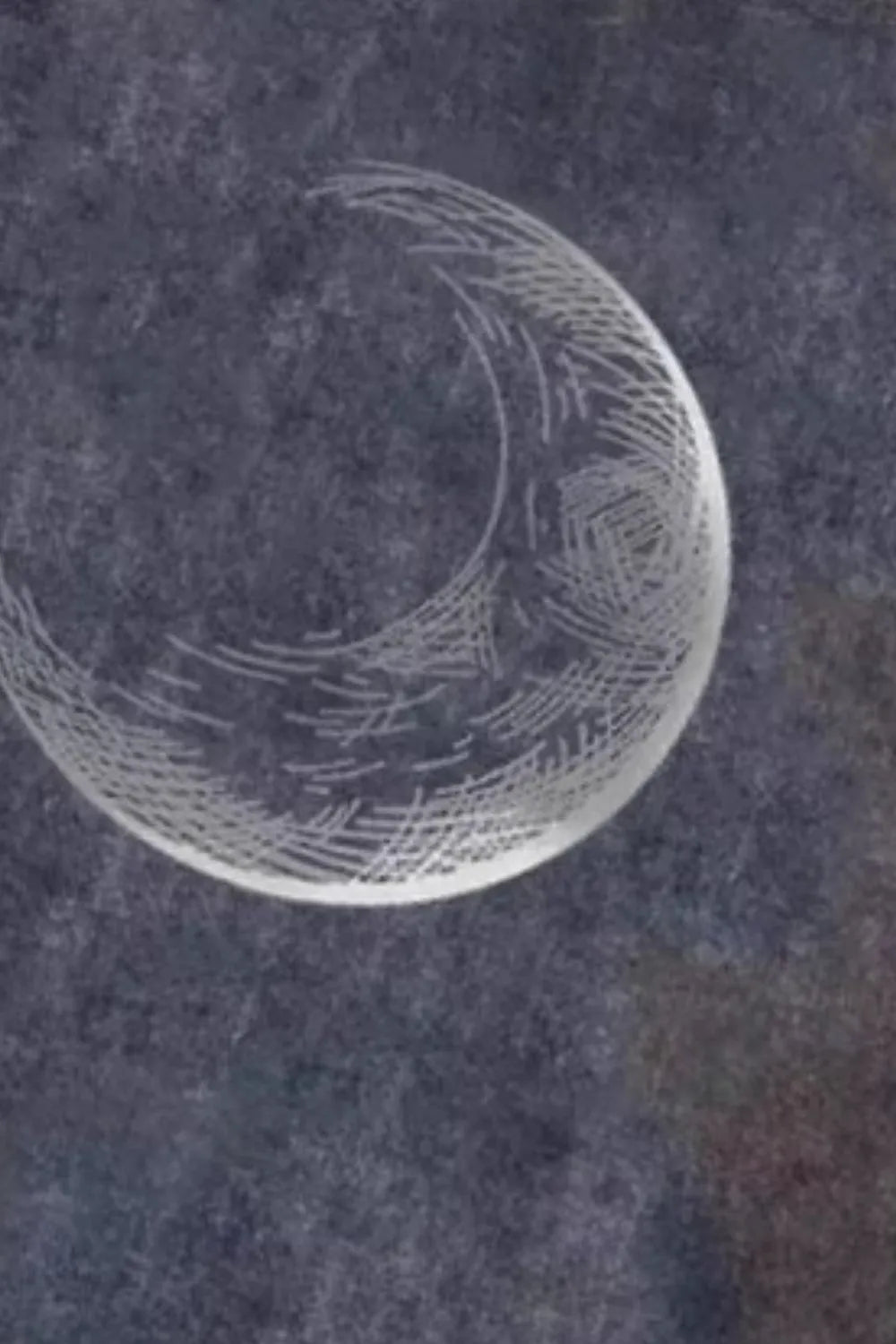 Masculine Vintage Washed Moon Graphic T-Shirt Full Size | Twilight Kisses