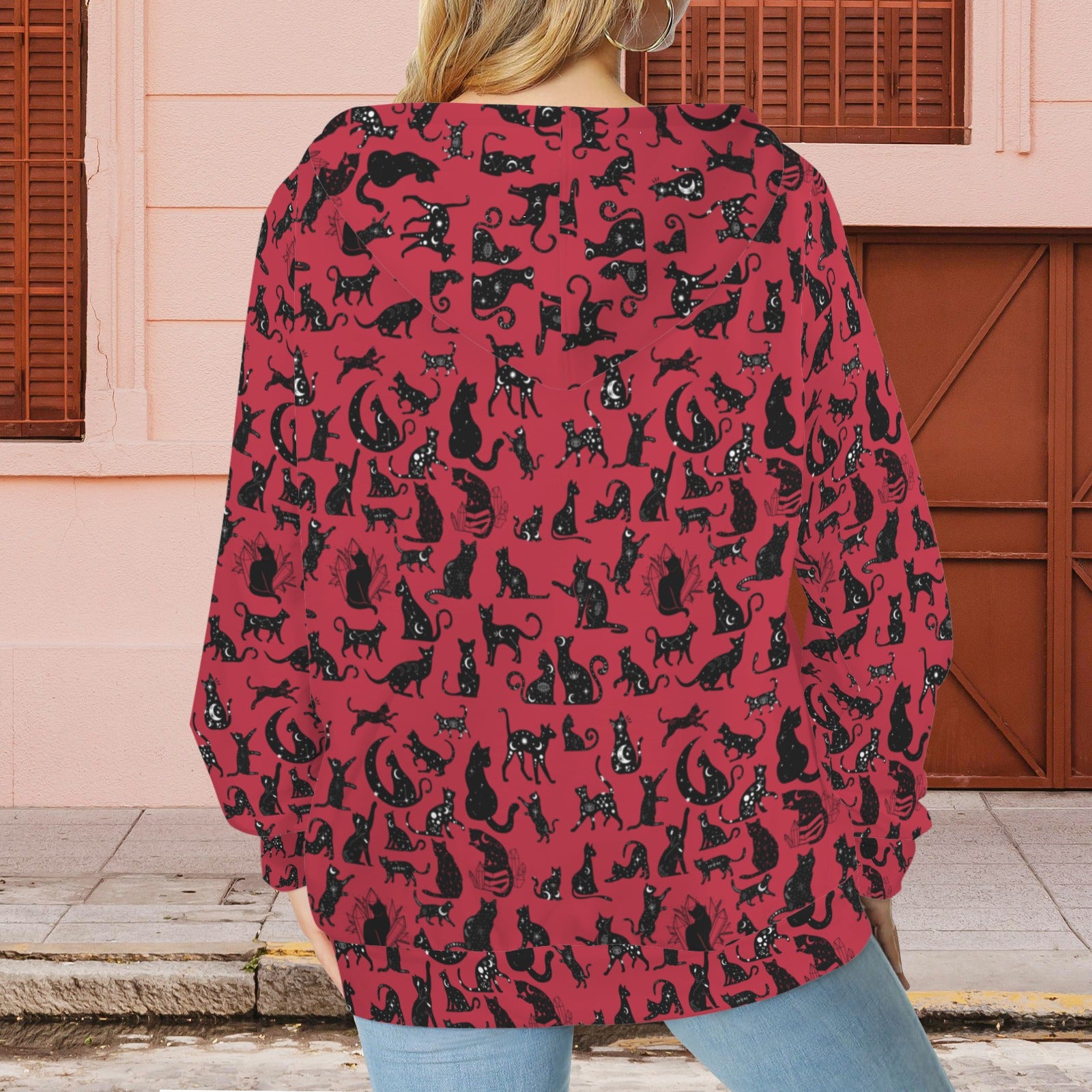 Mystical Cats TK Exclusive Drawstring Pocket Hoodie