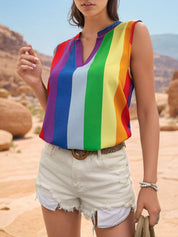 Catch the Rainbow Sleeveless Top