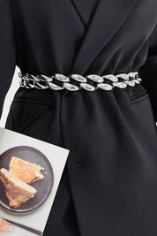 Jetset Lightweight Acrylic Chain Belt
