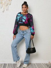 Tina Tie-Dye Lace-Up Hoodie