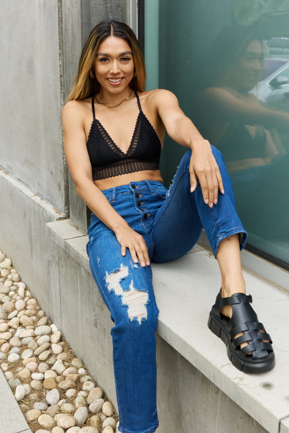 Faruza Boho Racerback Bralette