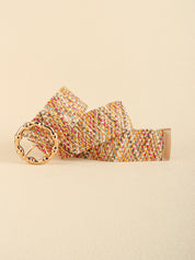 Tropics Woven Multicolored Belt