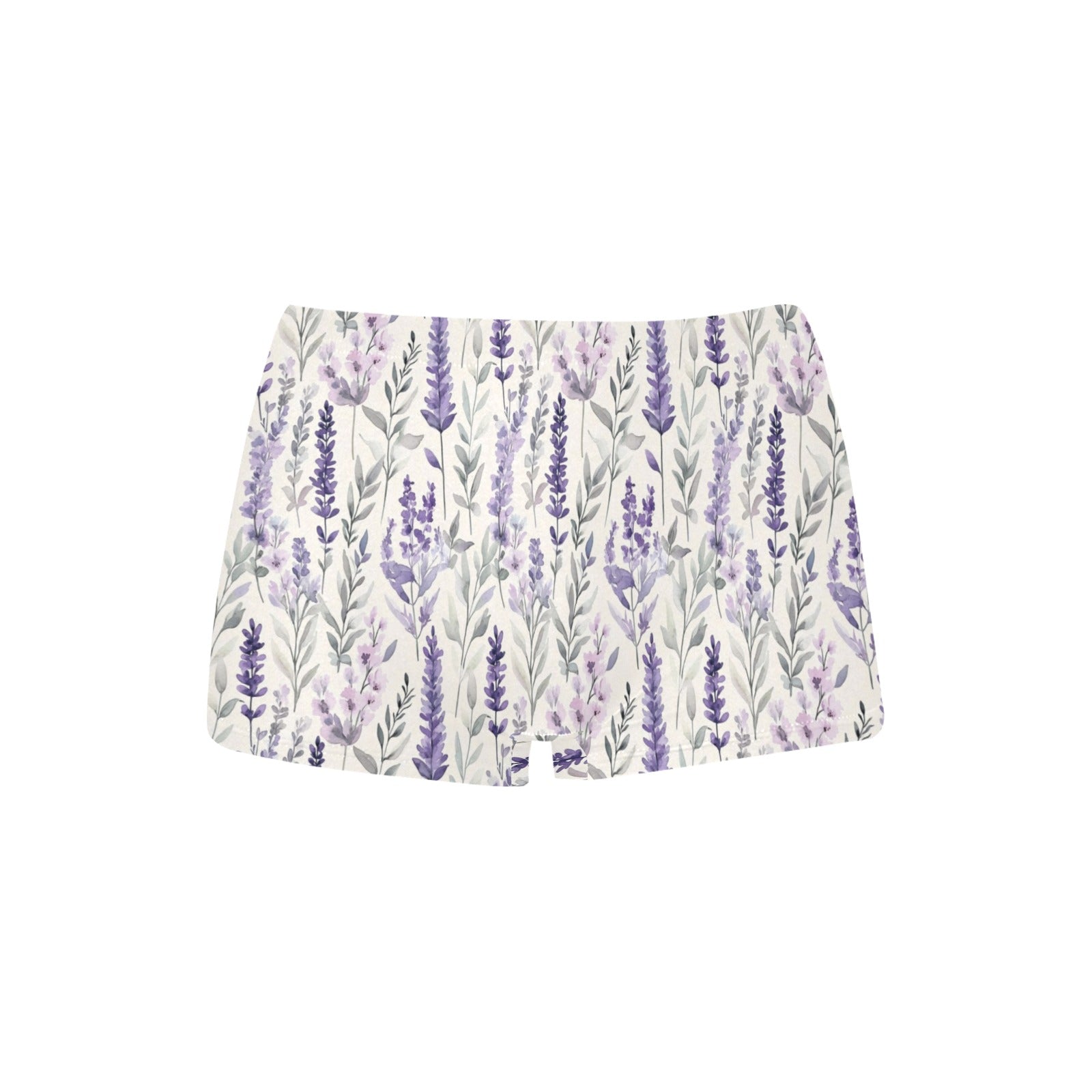 Wild Lavender TK Exclusive All Over Print Boyshort Panties