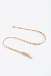 Slimline Stretch Metal Skinny Belt