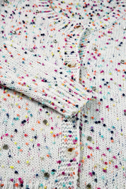 Party Time Confetti Medium Length Cardigan