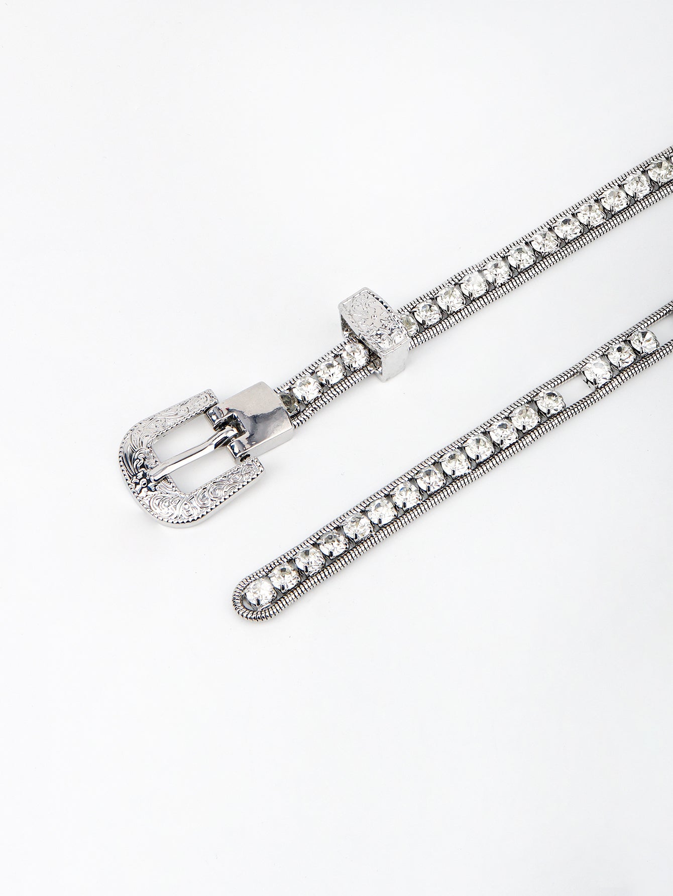 Ice Rhinestone Belt