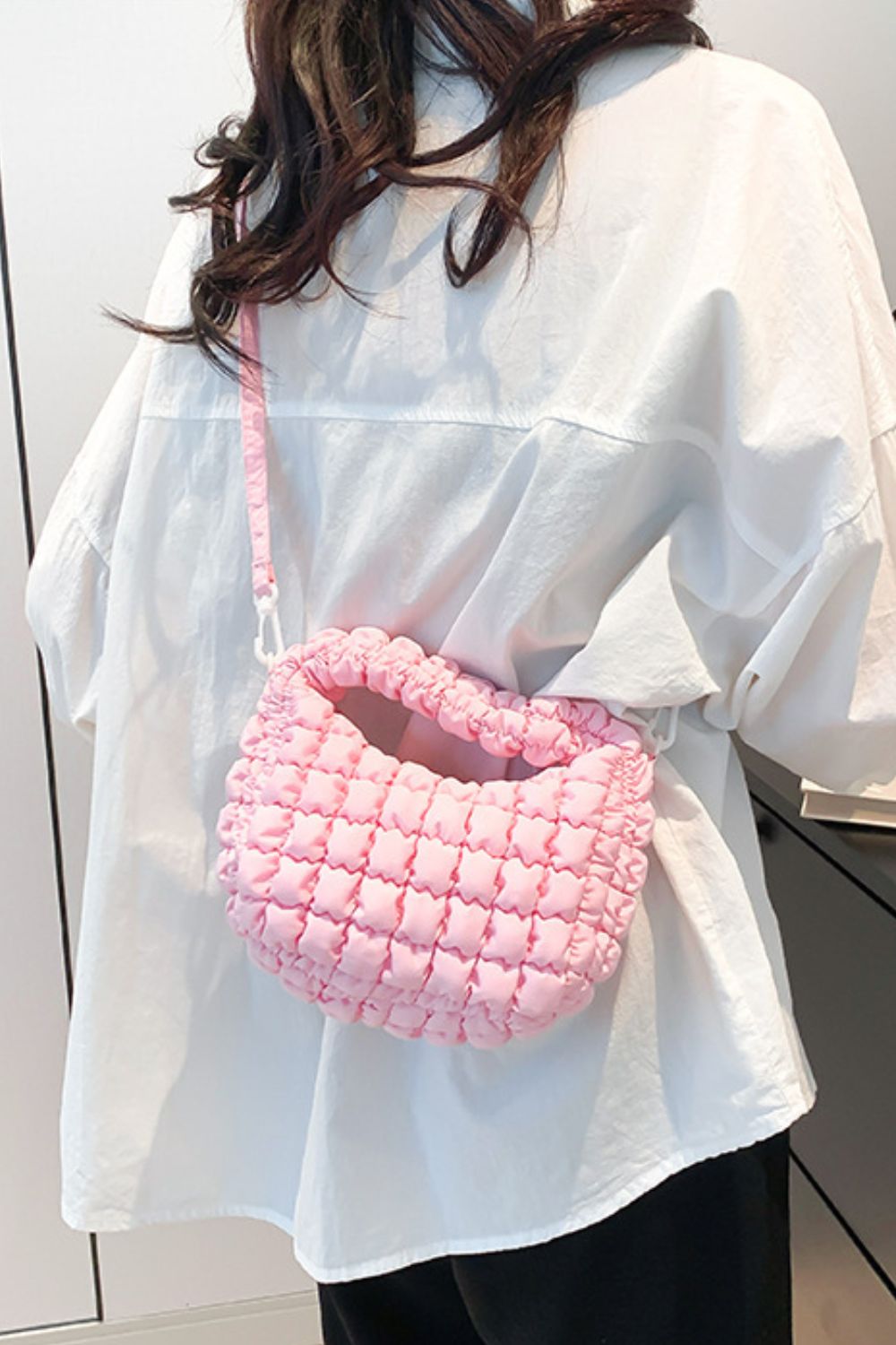 Marshmallow Puff Crossbody Bag