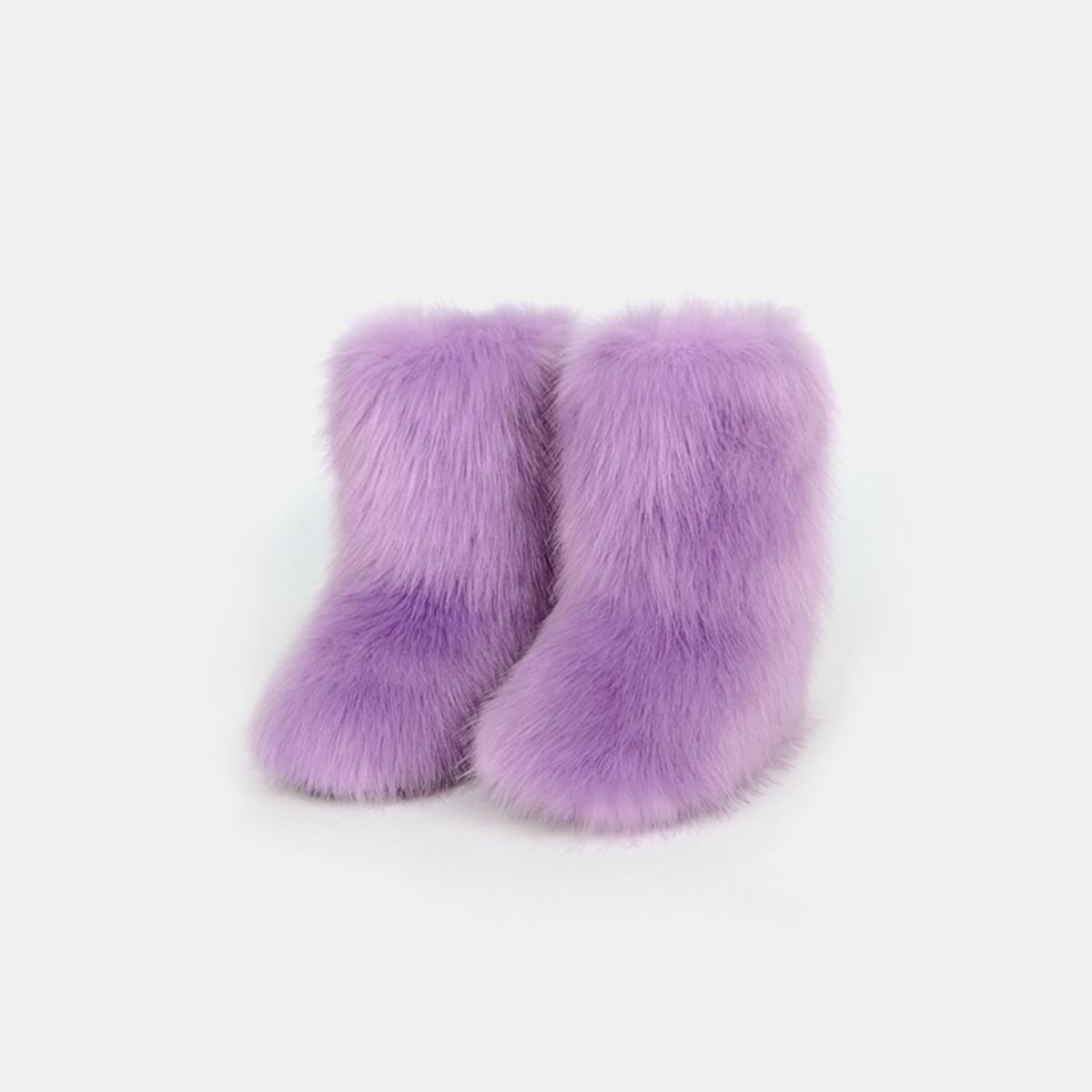 Snowbelle Fuzzy Platform Boots
