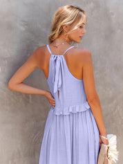 Stevie Tiered Maxi Dress with Pockets
