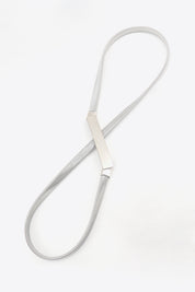 Slimline Stretch Metal Skinny Belt