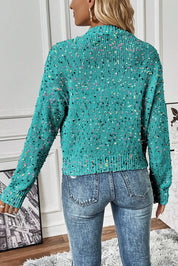 Party Time Confetti Medium Length Cardigan