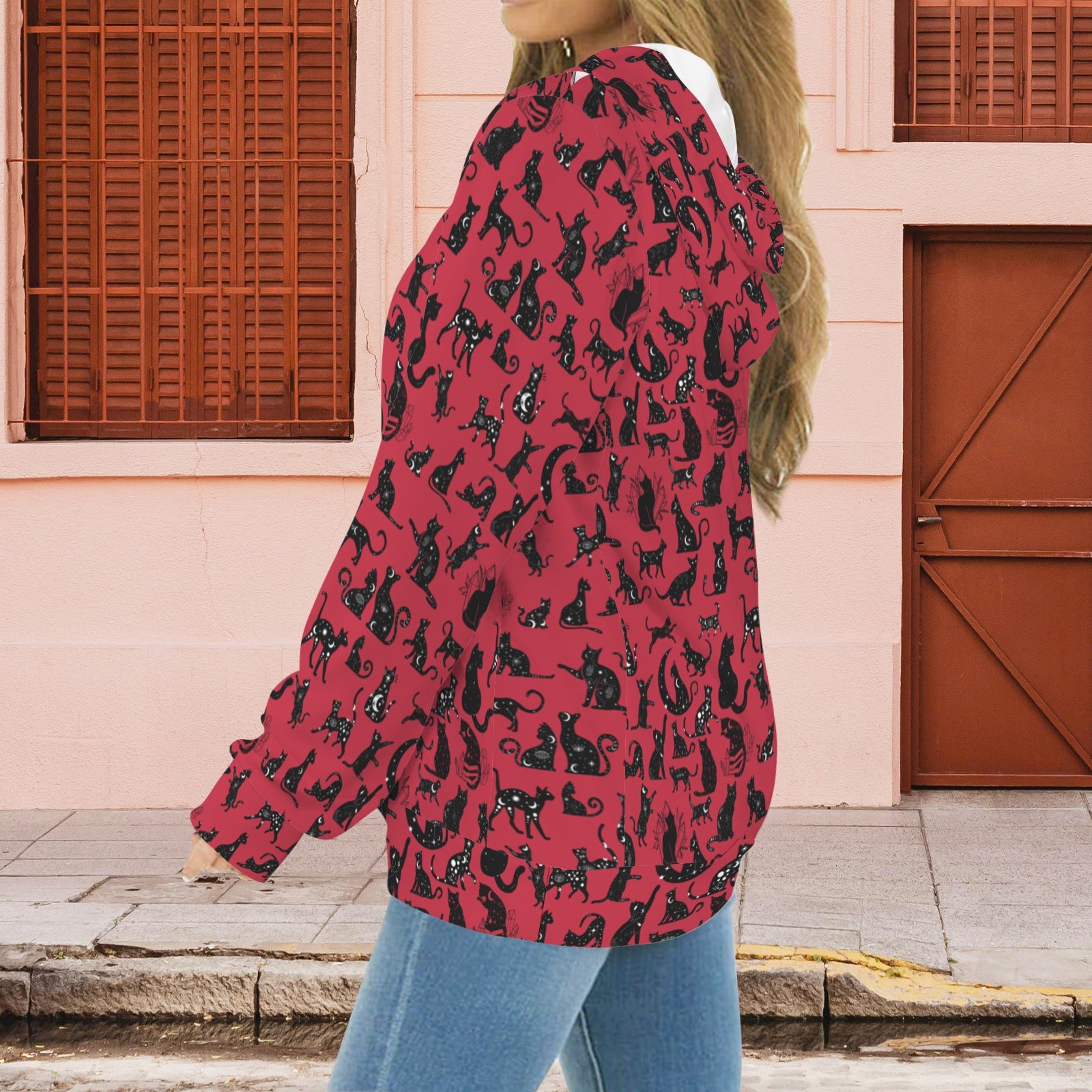 Mystical Cats TK Exclusive Drawstring Pocket Hoodie