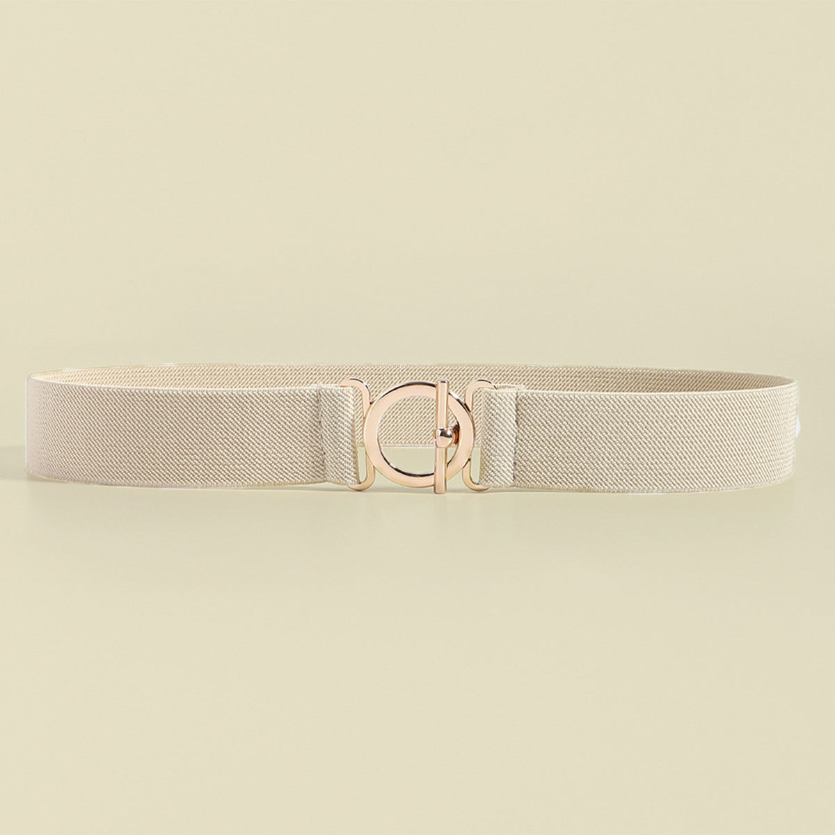 Classic Toggle Clasp Elastic Belt