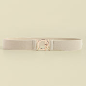Classic Toggle Clasp Elastic Belt