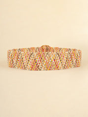 Tropics Woven Multicolored Belt