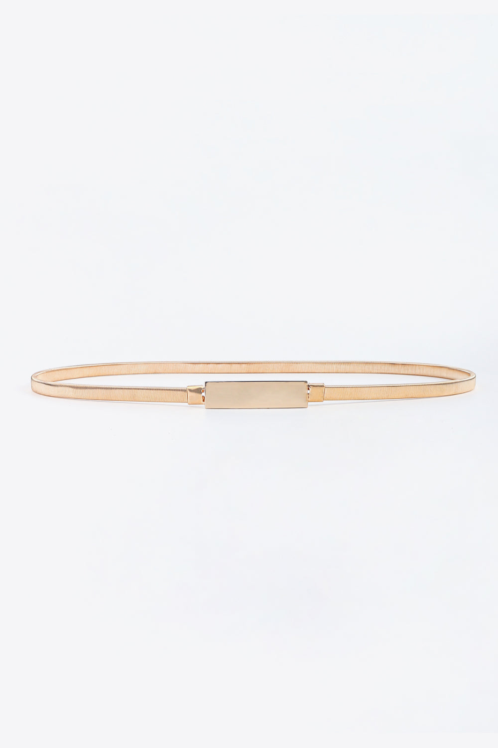 Slimline Stretch Metal Skinny Belt