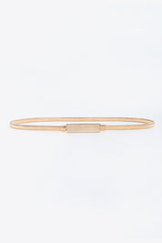 Slimline Stretch Metal Skinny Belt