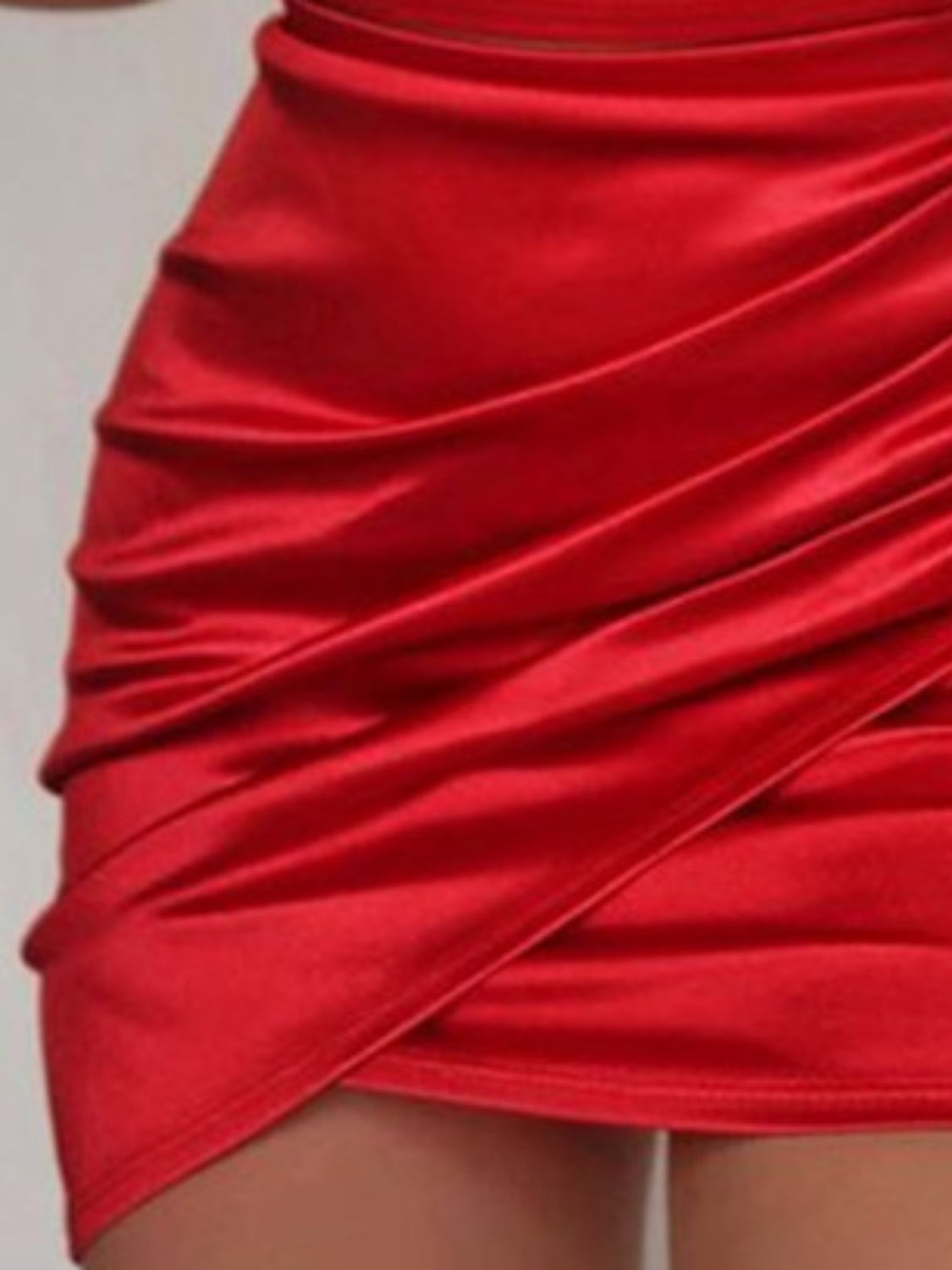 Davina Ruched Mini Dress