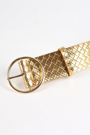 Khrysos Faux Leather Belt