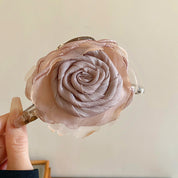 Ethereal Bloom Rosette Claw Clip