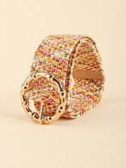 Tropics Woven Multicolored Belt