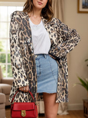 Wildcat Longline Sequin Blazer