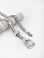 Ice Rhinestone Belt